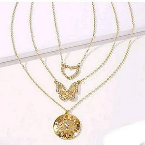 Layered Charm Necklace